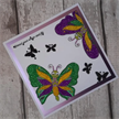Crystal Art A6 Stamp "Flutterby Butterfly" | Bild 5