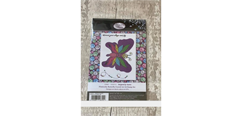 Crystal Art A6 Stamp "Flutterby Butterfly"