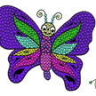 Crystal Art A6 Stamp "Flutterby Butterfly" | Bild 2