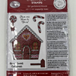 Crystal Art A6 Stamp "Gingerbread House" | Bild 4