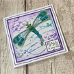 Crystal Art A6 Stamp "Glistening Dragonfly" | Bild 4