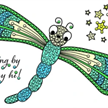 Crystal Art A6 Stamp "Glistening Dragonfly" | Bild 2