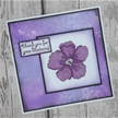 Crystal Art A6 Stamp "Hibiscus Wishes" | Bild 6