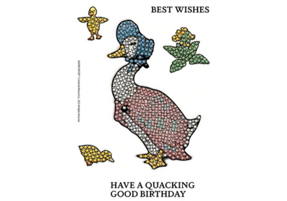 Crystal Art A6 Stamp "Jemima Puddle-Duck"