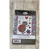 Crystal Art A6 Stamp "Love Bug Ladybird"