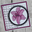 Crystal Art A6 Stamp "Luminous Lily" | Bild 6