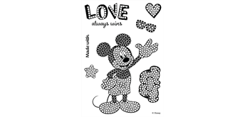 Crystal Art A6 Stamp "Mickey Mouse"