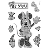 Crystal Art A6 Stamp "Minnie Mouse"