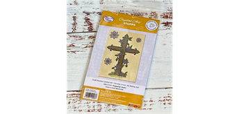 Crystal Art A6 Stamp "Ornate Cross"