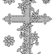 Crystal Art A6 Stamp "Ornate Cross" | Bild 3