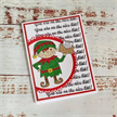 Crystal Art A6 Stamp "Santa's Little Helper" | Bild 3