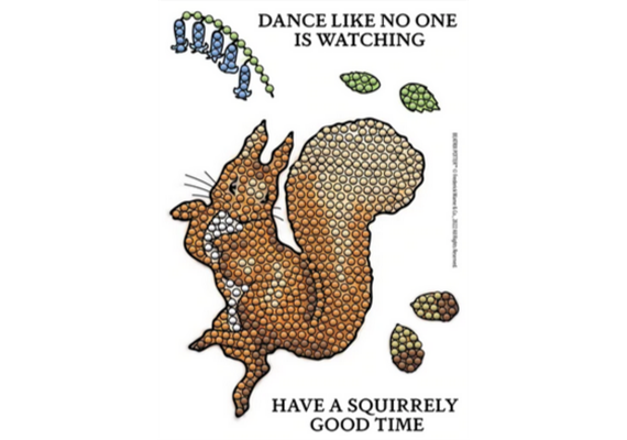 Crystal Art A6 Stamp "Squirrel Nutkin"