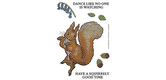 Crystal Art A6 Stamp "Squirrel Nutkin"