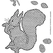 Crystal Art A6 Stamp "Squirrel Nutkin" | Bild 2