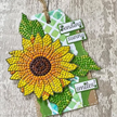 Crystal Art A6 Stamp "Sunflower Sparkle" | Bild 5