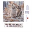 Crystal Art Autumn Kittens, 30 x 30 cm mit Rahmen | Bild 4