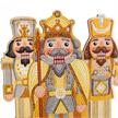 Crystal Art Buddies XL - 4 Golden Nutcrackers | Bild 4