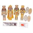 Crystal Art Buddies XL - 4 Golden Nutcrackers | Bild 5