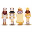 Crystal Art Buddies XL - 4 Golden Nutcrackers | Bild 3