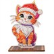 Crystal Art Buddy Christmas Cat