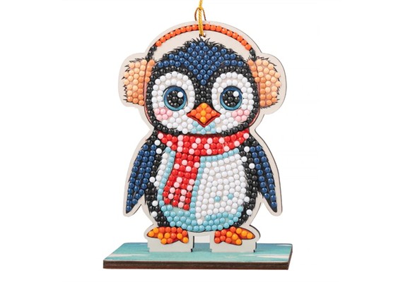 Crystal Art Buddy Frosty Penguin