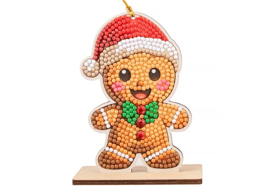 Crystal Art Buddy Gingerbread Man