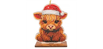 Crystal Art Buddy Highland Cow