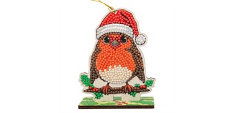 Crystal Art Buddy Jolly Robin