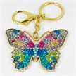 Crystal Art Butterfly Key Chain Bella | Bild 3