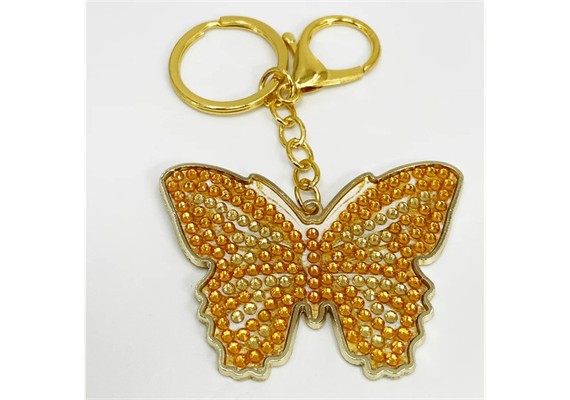 Crystal Art Butterfly Key Chain Bonnie