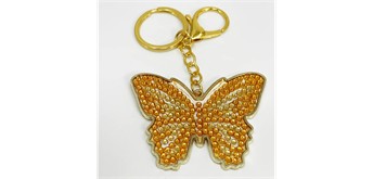 Crystal Art Butterfly Key Chain Bonnie