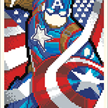 Crystal Art "Captain America" Bilderrahmen 21 x 25 cm | Bild 5