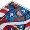 Crystal Art "Captain America" Bilderrahmen 21 x 25 cm | Bild 3