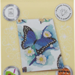 Crystal Art Card Blue Butterfly 10 x 15 cm | Bild 4
