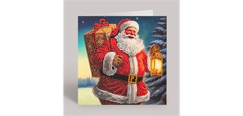 Crystal Art Card Bringing Joy 18 x 18 cm