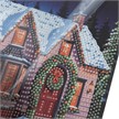 Crystal Art Card Christmas Cottage 18 x 18 cm | Bild 3