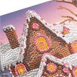 Crystal Art Card Festive Gingerbread, 18 x 18 cm | Bild 2