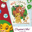 Crystal Art Card Festive Lion King, 10 x 15 cm | Bild 2