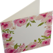 Crystal Art Card Floral Border 18 x 18 cm | Bild 2