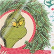 Crystal Art Card Grinchmas Time 18 x 18 cm | Bild 3