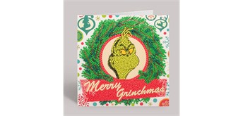 Crystal Art Card Grinchmas Time 18 x 18 cm