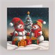 Crystal Art Card Holiday Smiles 18 x 18 cm