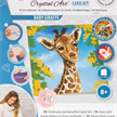 Crystal Art Card Kit Baby Giraffe 18 x 18 cm | Bild 5