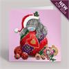 Crystal Art Card Kit Bauble Bliss 18 x 18 cm
