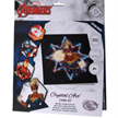 Crystal Art Card Kit Captain Marvel 18 x 18 cm | Bild 5