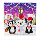 Crystal Art Card Kit "Carol Singers" 18 x 18 cm