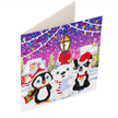 Crystal Art Card Kit "Carol Singers" 18 x 18 cm | Bild 3