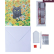 Crystal Art Card Kit Cat Among the Flowers 18 x 18 cm | Bild 4