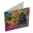 Crystal Art Card Kit "Cat Friends" 18 x 18 cm | Bild 2