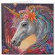 Crystal Art Card Kit Charmed 18 x 18 cm